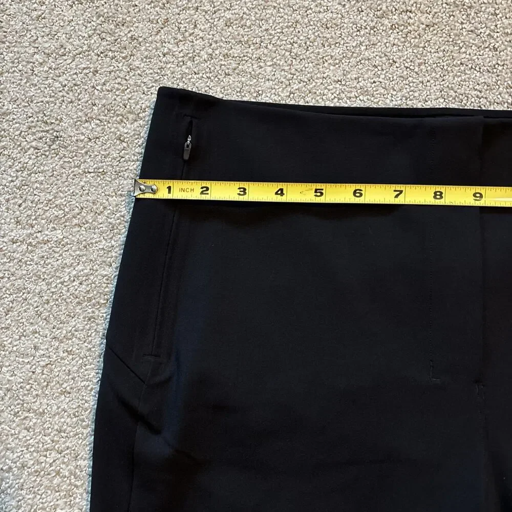 Lululemon Pants Women’s Sz 14 Black Smooth Fit Pull On High Rise Work Preppy - Picture 3 of 9